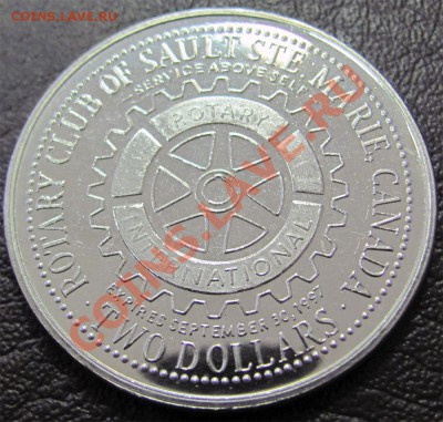 W35 Канада Торг. доллар 2$ Sault Ste. Marie 13.02 в 22°° - W35 Sault Ste. Marie 1997_2