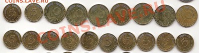 ФРГ -72 монеты без повторов до 10.02.  в 21-00 по мск - 2