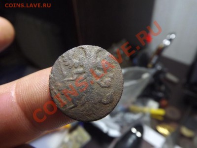Полушка 1735 Брак 2 орла - Изображение 3149