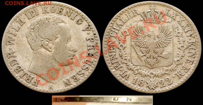 6 Талера 1822 А - Хорошие! до 12.02 21:30 мск. - Pruss_1-6Taler1822A