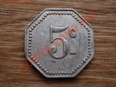Франция нотгельд 5с 1920-е Малакофф  до 10.02.13 в 15.00 М - IMG_9908