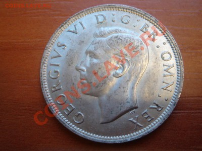 2 кроны 1942 Георг 6 до 12.02 22- - Полукрона 1942-2.JPG