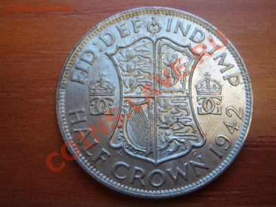2 кроны 1942 Георг 6 до 12.02 22- - Полукрона 1942-1.JPG