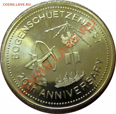 W41 Канада Торг. доллар 2$ Oktoberfest 1989 14.02 в 22°° - W41 Oktoberfest 1989 $2_2
