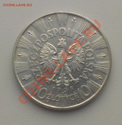 ПОЛЬША: 10 злотых 1938, состояние XF! - 10Zlotych1938G