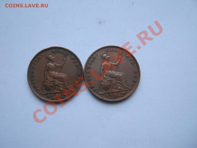 Великобритания___фартинг 1831 и 1845 ? - 999 074