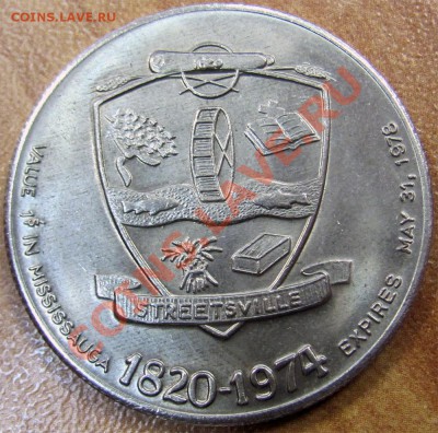 W44 Канада торговый доллар 1$ Mississagua 1974 14.02 в 22°° - W44 Mississauga 1$ 1978_1