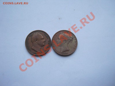 Великобритания___фартинг 1831 и 1845 ? - 999 072