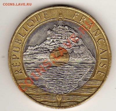 ФРАНЦИЯ 20 ФРАНКОВ 1992 ГОРА ДО 14.02.13 В 22.00МСК (4521) - img935