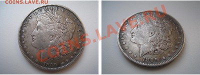 Доллары, 50 ц и 10 ц США - только в Москве! - 1889.JPG