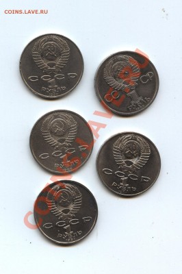 Юбил.1р.СССР:Ленин-115,Навои,Чайковский,Прокофьев,Чехов - юбСССР