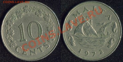 инострань (недорогая) - Мальта 1972 - 10