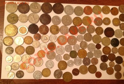 Большой лот монет мира с 200 рублей 800грм до 10.02 21.00 - image