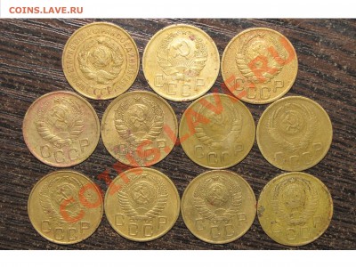 3 коп (11 шт) 1931-57 до 12 февраля 22:00 - 30.JPG