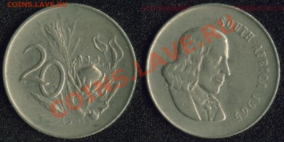 инострань (недорогая) - ЮАР 1965 - 20