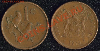 инострань (недорогая) - ЮАР 1970 - 1