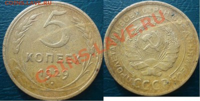 5 копеек 1929 - 5 копеек 1929 1.JPG