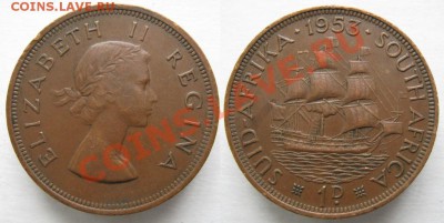 Брит. Юж. Африка 1 пенни 1953   до 15-02-13  22-00 - Брит Юж Африка 1 пенни 1953 061