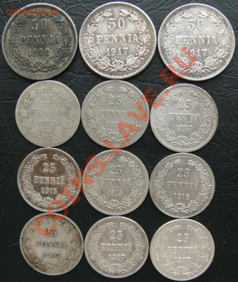 Русская Финляндия 25 и 50 пенни,1873-1917г.16.02.13 в 21.30 - 2