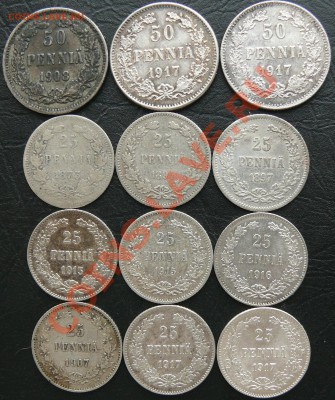 Русская Финляндия 25 и 50 пенни,1873-1917г.16.02.13 в 21.30 - 1