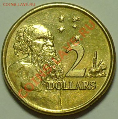 АВСТРАЛИЯ - 2 доллара 2003 - Абориген - до 16 февраля - 406
