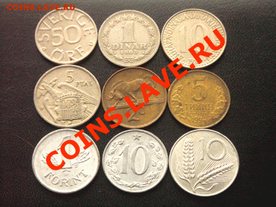 43 разные монеты. Окончание 11 февраля в 22.00мск - 4499