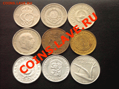 43 разные монеты. Окончание 11 февраля в 22.00мск - 4500