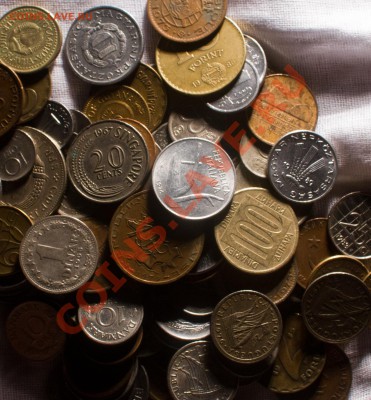 100 иностранных монет БЕЗ ПОРТРЕТОВ. 13.02.2013 - 100 иностранных
