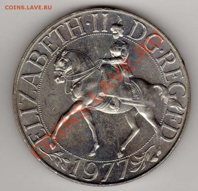 Великобритания крона 1977 Сер.юбилей до 18.02.13-22ч (4426) - img972