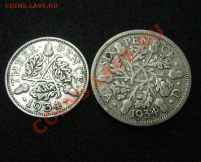 АНГЛИЯ: 3 ПЕНСА+6 пенсов 1934гг, +6 пенсов 1942d Suid Afrika - S6000320.JPG
