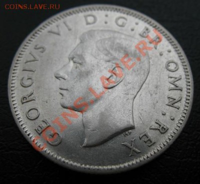 1943 Британия, 2 шилл, серебро, до 19.02 в 21-00 мск - 43 брит