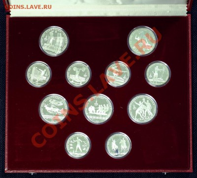 Олимпиада 80 - наборы из 28 монет - UNC & PROOF - QA1A1196.JPG