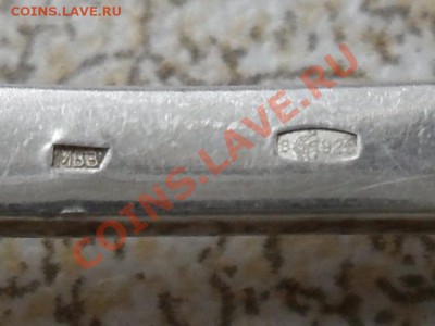Чайная ложка "С РЫБКАМИ" 925, вес около 21 гр. - SAM_7015.JPG