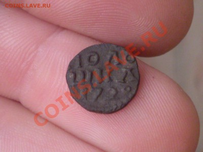 Полушка 1720 года - SDC11097.JPG