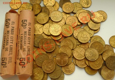 США и Мексика < 1 и 5 центов > 1910-1965 - 982