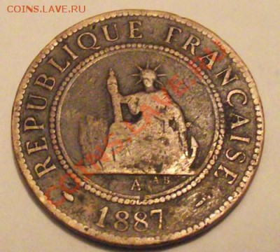Французкий Индокитай 1 цент 1887 До 15.02.13 в 22:00 МСК - DSCF2624.JPG