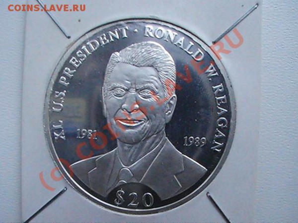 Серебро Либерия. - 20 $ Либерия (р).JPG