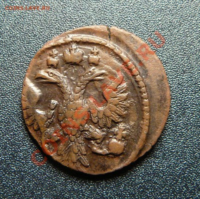 Полушка 1735 (брак). Оценка. - P1130614.JPG