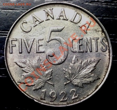 W66 Канада 5¢ 1922 до 20.02 в 22°° - W66 Canada 5c 1922_1