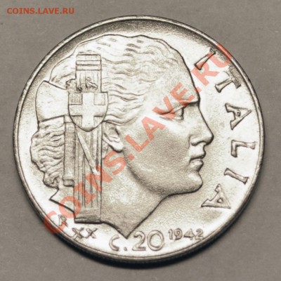 Италия  20 чентезимо 1942г. - до 19.02.2013 - DSC_0777.JPG
