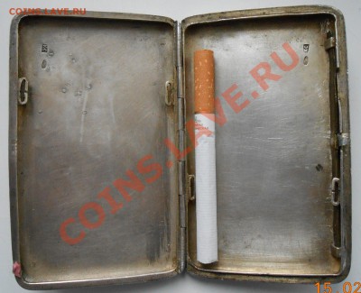 Наградной портсигар 84 пробы. На оценку и опознание. - DSCN6545
