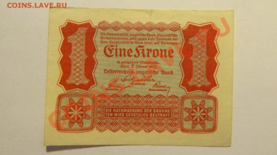 Австрия 1 крона 1922 Неплохая до 18.02. в 22:00 - DSC01956.JPG
