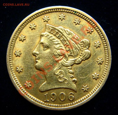 2 доллара 1906 США AU+  до17.02.13  22.00 с рубля - 2