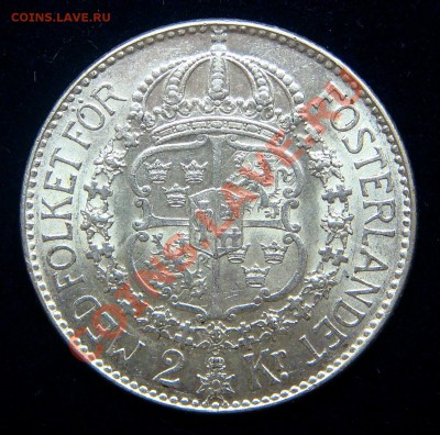 2 кроны 1939 Швеция AU до 17.02.13  22.00 - 2