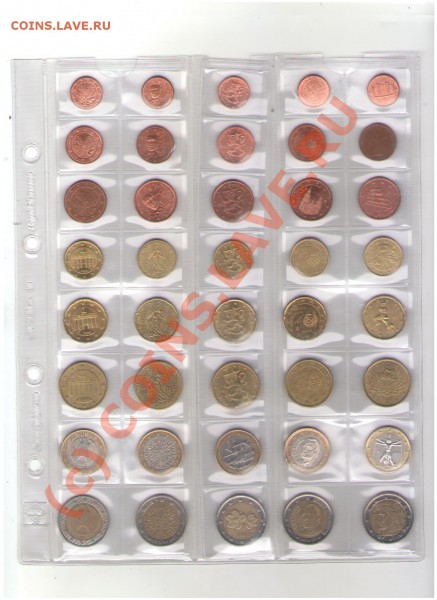Наборы евро из обращения - euro