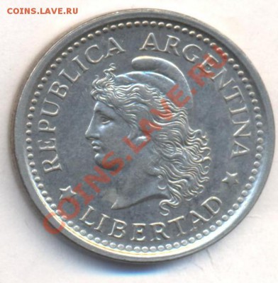 Аргентина 1 пессо 1958 г. До 18.02.13 г. 21-00 МСК. - Арг