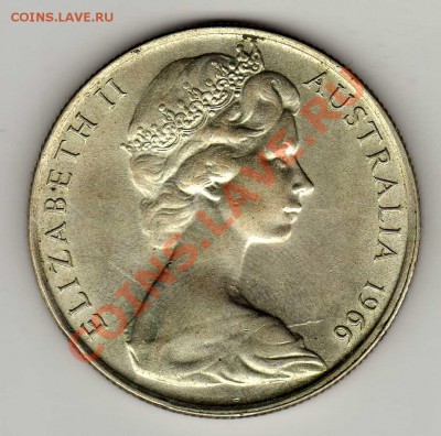 Ag АВСТРАЛИЯ 50 ЦЕНТОВ 1966 ДО 21.02.13 В 22.00МСК (4487) - img129