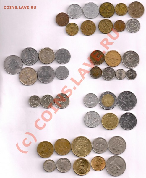 44 монеты - 44 moneti