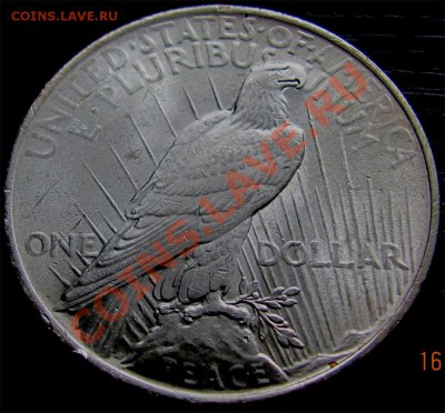 W71 Ag Peace Dollar 1922 UNC (MS-62) до 22.02 в 22°° - W71 Peace Dollar 1922 UNC_2