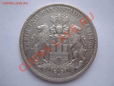 Германия 5 марок 1895 ГАМБУРГ, 5 марок 1913 МУНДИР. - Изображение 11264